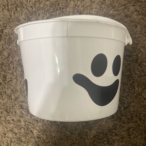 McDonald's Halloween Ghost McBoo Happy Meal Trick or Treat Bucket + Sticker (C)